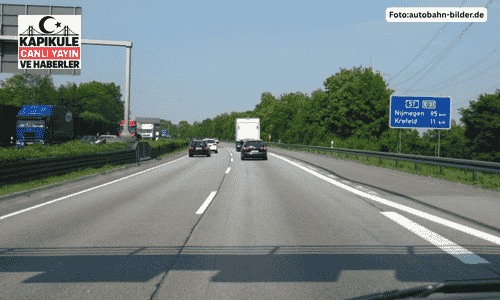 A44’ten A57 Nijmegen Yönüne Geçiş 6 Hafta Kapanıyor